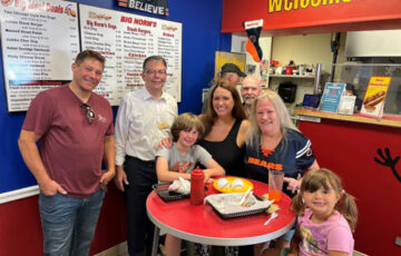 Hot Dog with the Mayor at Big Norm's